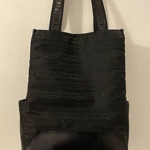 MAC black on black bag